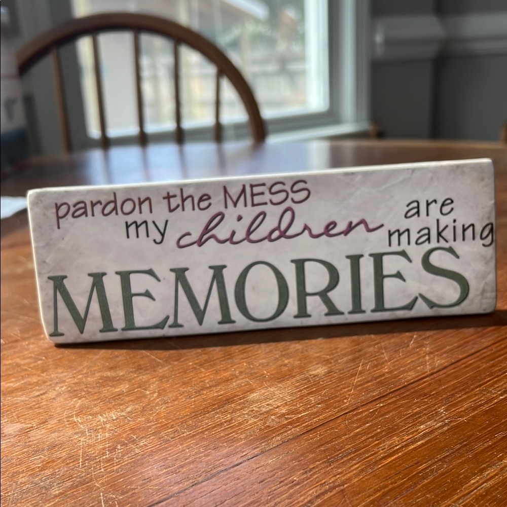 Carson Home 58770 Message Bar, 8.5-inch Width, ceramic